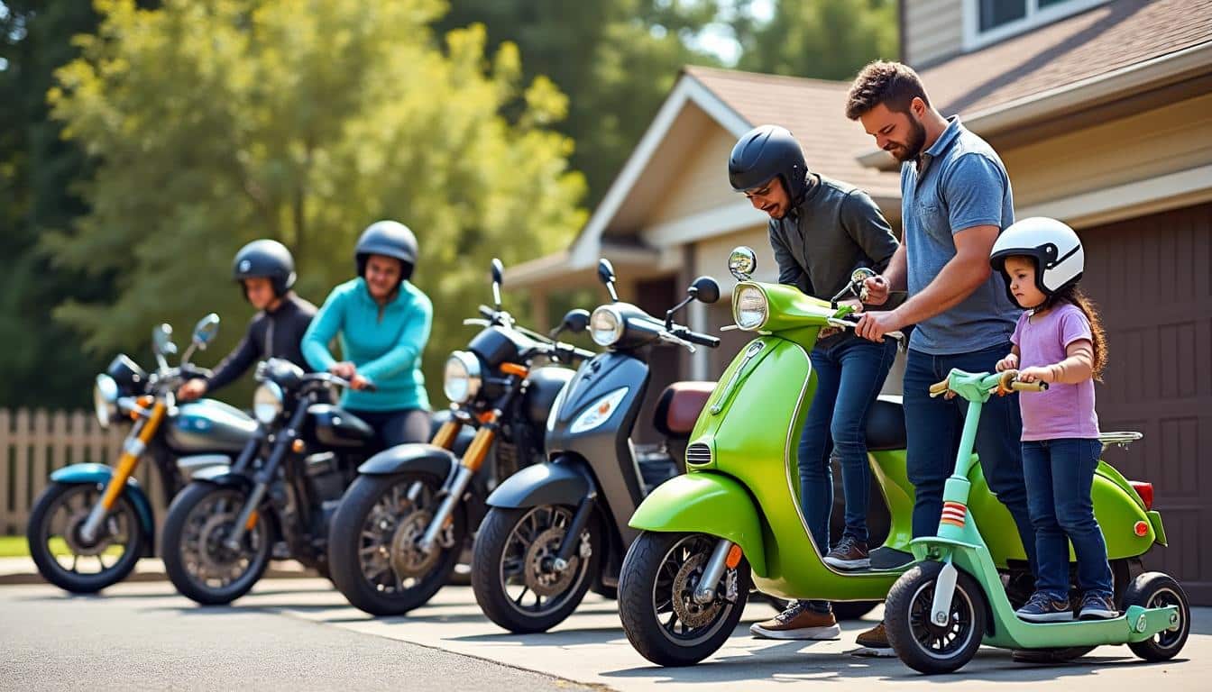 découvrez l'assurance moto familiale, une solution idéale pour couvrir plusieurs deux-roues sous un même contrat et protéger toute votre famille efficacement.